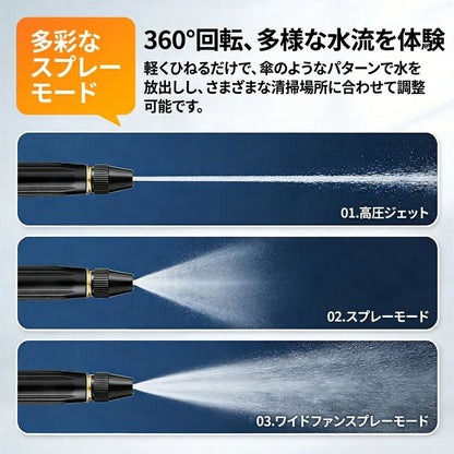 💥50％オフ — 本日最終日丨Billhol® 🏆家庭用高圧洗車ウォーターガン。植物や野菜への水やり、洗車に欠かせないアイテムです。👍💦（小日子）
